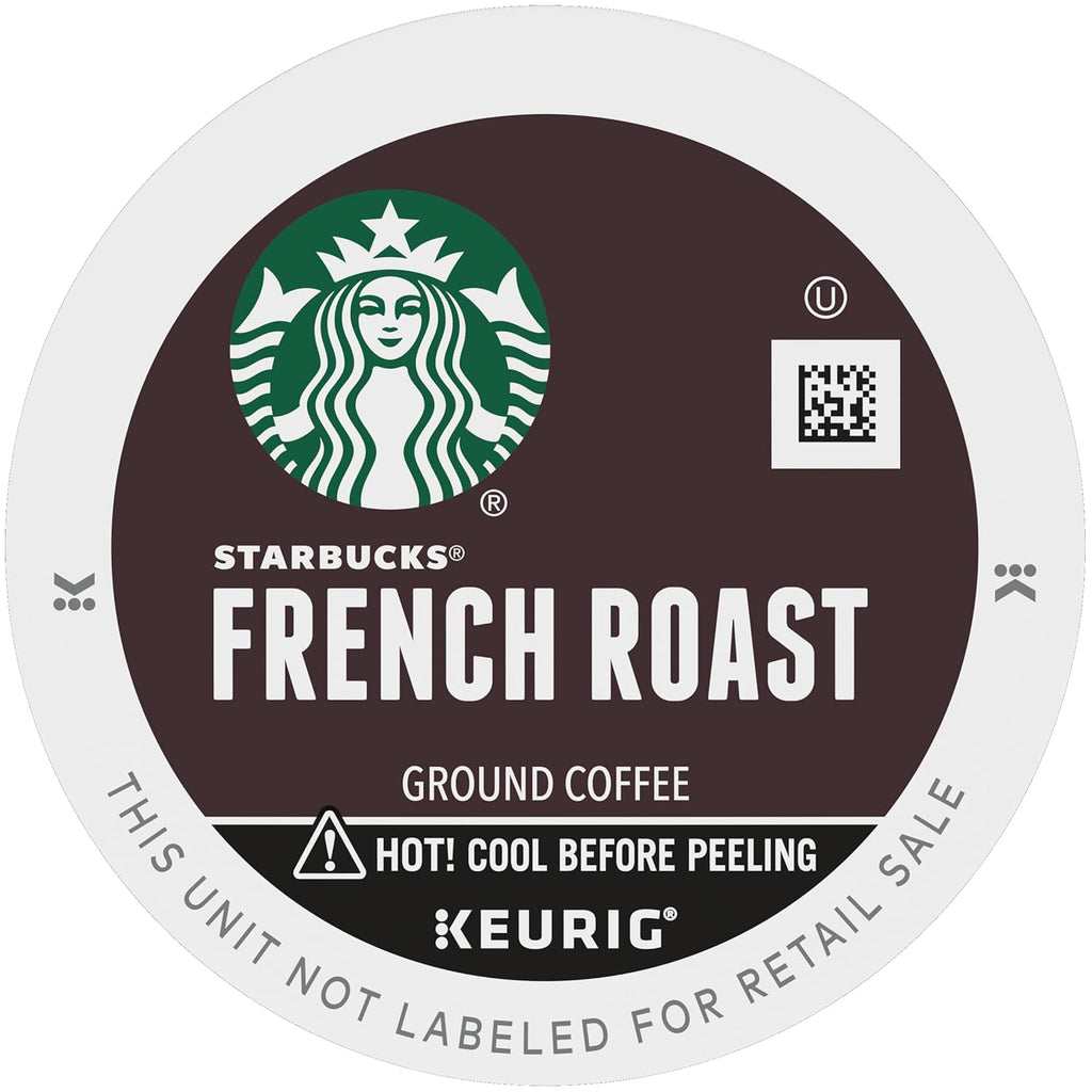 Starbucks French Roast Coffee K-Cup Pods - Intense Dark Roast Flavor | 72 Pods Total (3 Boxes)
