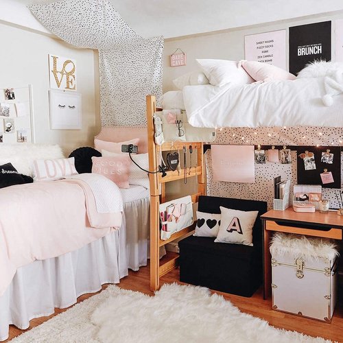 1000 Series College Dorm Room Bedskirts Twin XL Extra Long Ruffled with Split Corner Elegant Design Premium Brushed Microfiber Tailored Drop Easy Care Wrinkle Free - Twin-XL - 26" Drop, White