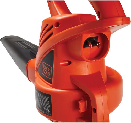 BLACK+DECKER Electric Leaf Blower - Lightweight Handheld Design, 180 MPH Airspeed, 7-Amp Power