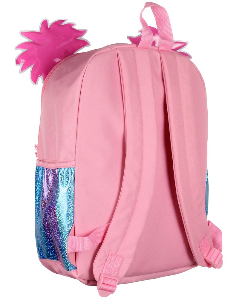 Sesame Street Abby Cadabby Girls Kids School Backpack 17" Cute Book Bag with Padded Adjustable Straps