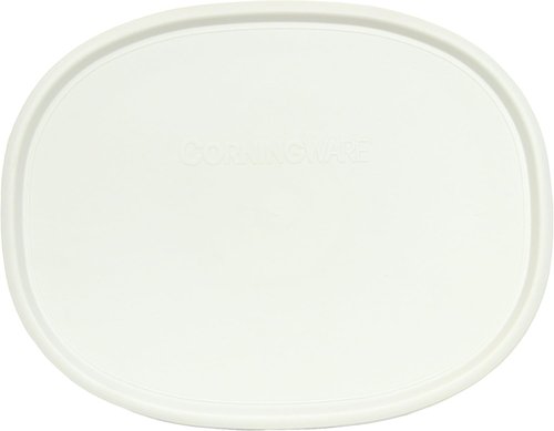 Corningware Oval French White Lid - Compatible with 2.5qt & 1.5qt - Made in the USA