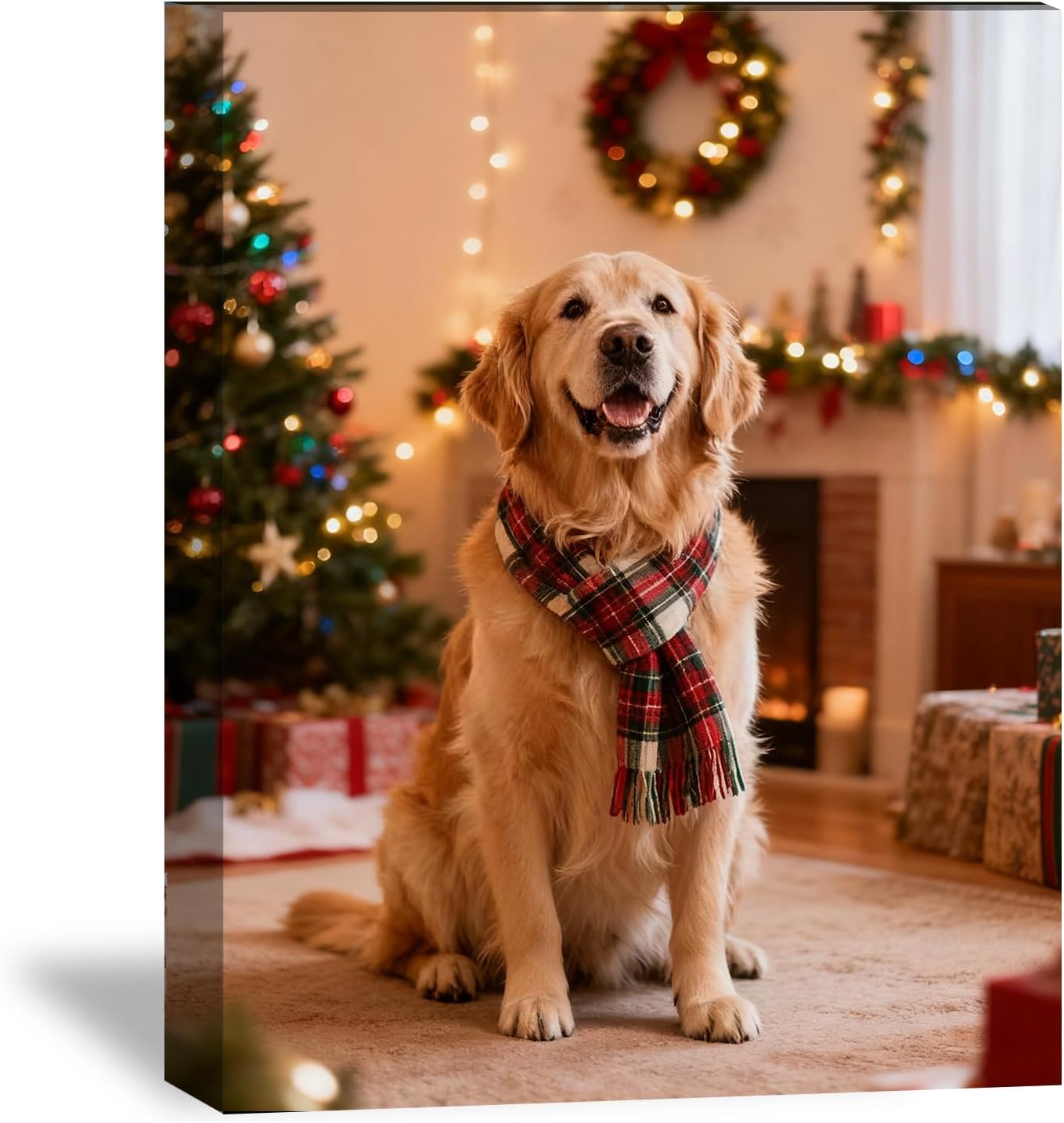 Skiennix Custom Canvas Prints - Personalized Framed Wall Art for Home Decor | Ideal Gift for Family & Pets (6" x 8")