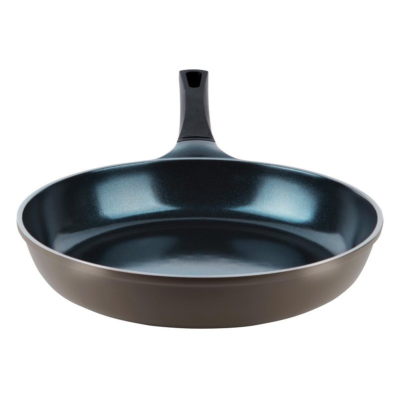 12" Green Ceramic Frying Pan by Ozeri, with Smooth Ceramic Non-Stick Coating (100% PTFE and PFAS Free)