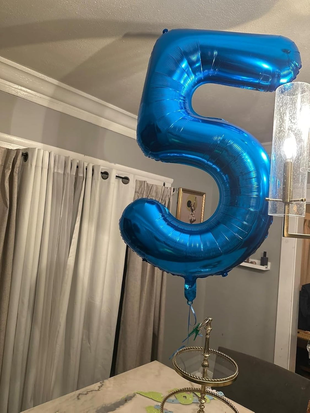 Number 3 Balloons - 40 Inch Navy Blue Birthday Balloon for Three-Year-Old Celebrations