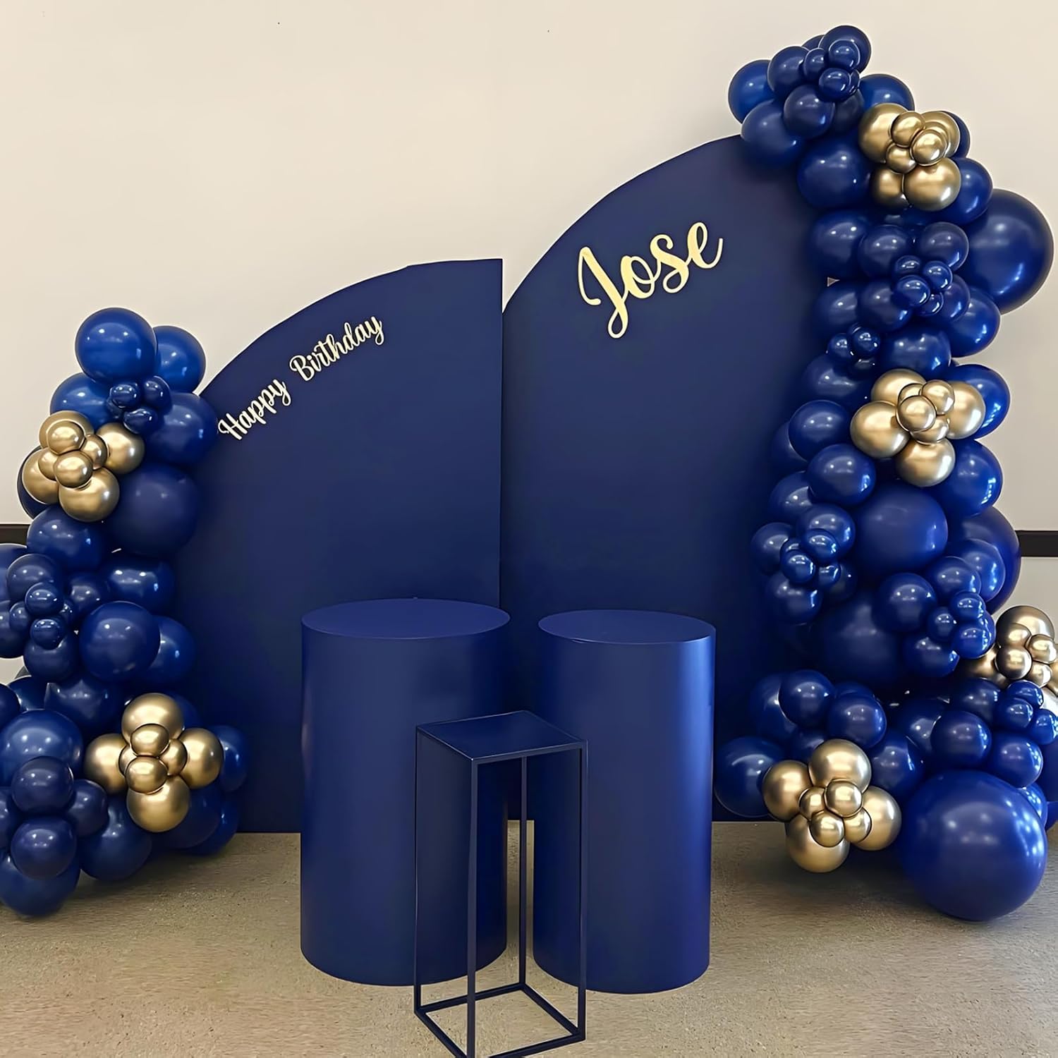 Navy Blue Balloons | 12-Inch Latex Balloons - 50-Pack for Graduation, Wedding & Birthday Decor