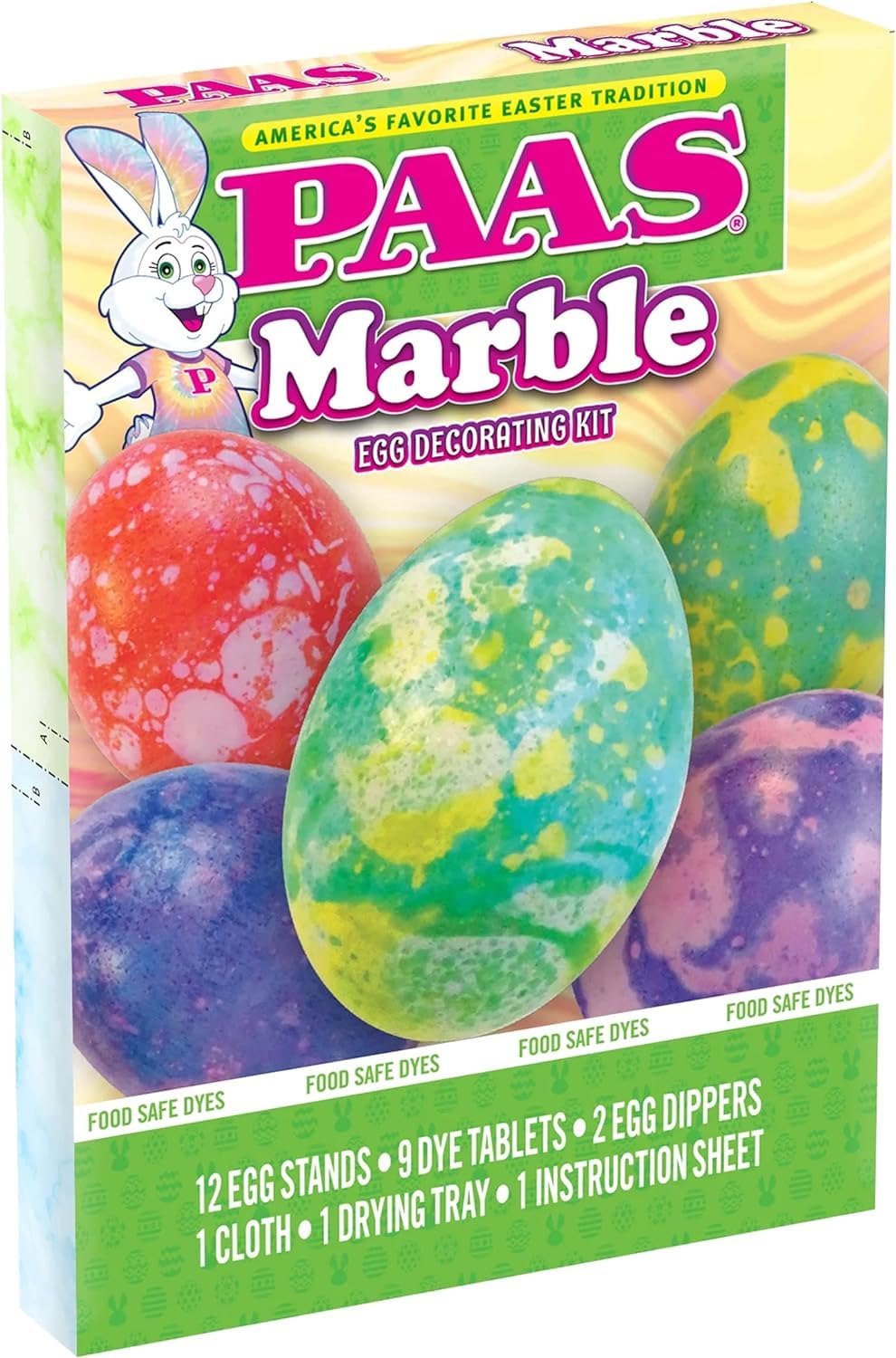 PAAS Marble Easter Egg Decorating Kit - Create Beautiful Eggs | Perfect for Family Fun