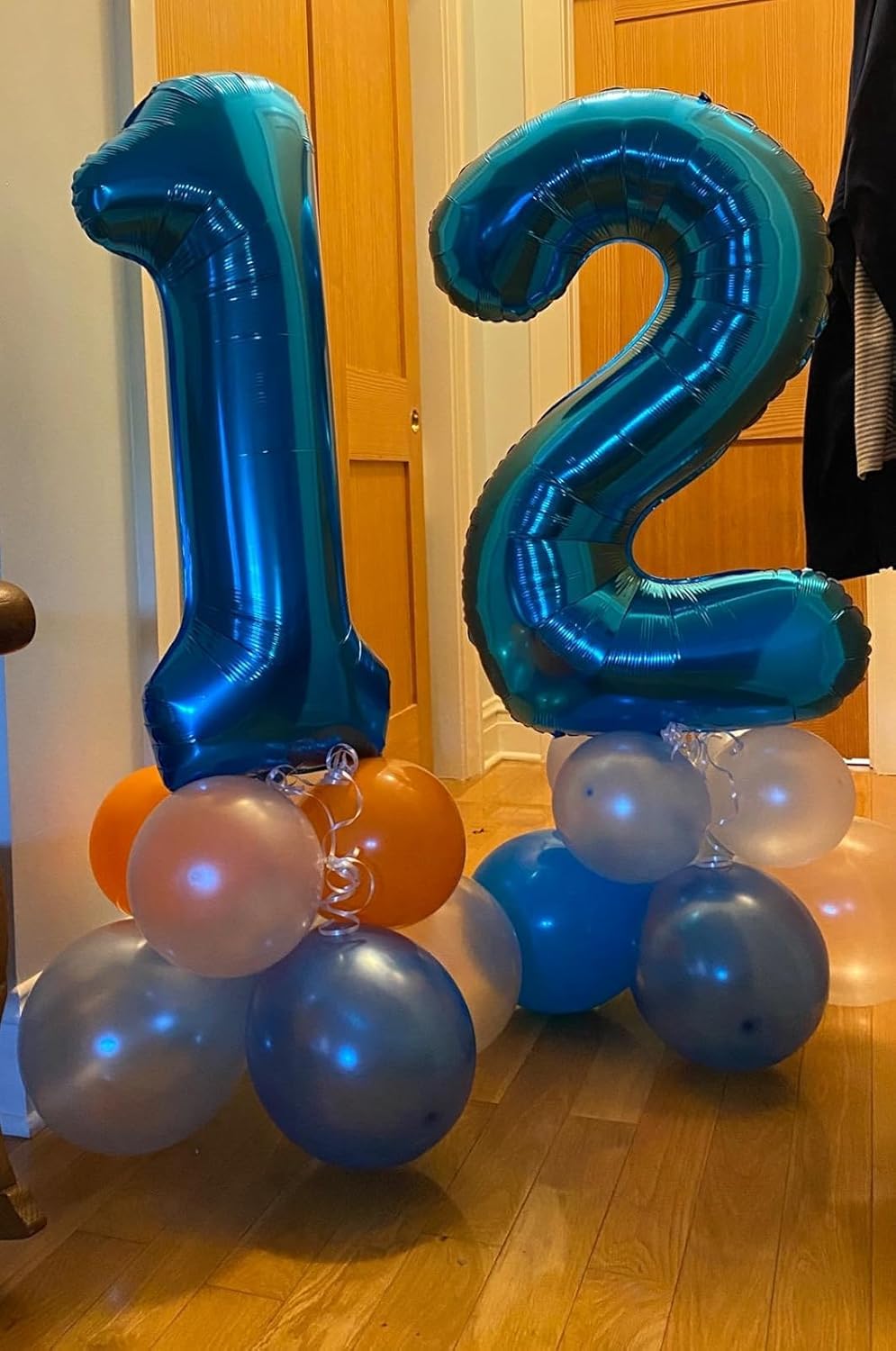 Number 16 Balloon - Navy Blue 40 Inch Birthday Decoration for 16th Party | Perfect for Boys & Girls