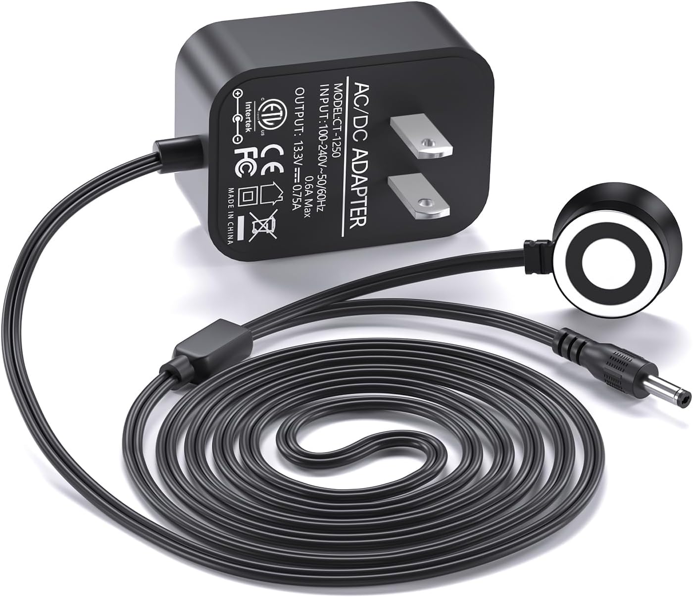 Shark Replacement Vacmop Charger - 13.3V Dual Connector for VM252, VM251, QM250, VM200 Series