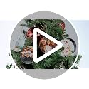 Personalized Ceramic Christmas Ornament - Custom Double-Sided Photo Gift