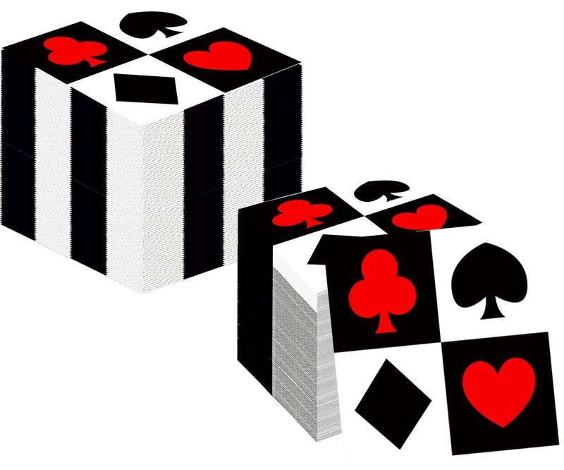100Pcs Casino Napkins Poker Napkin Casino Party Supplie Disposable Casino Party Cocktail Napkins Las Vegas Napkin for Casino Night Poker Game Themed Card Playing Club Heart Casino Birthday Party Decor