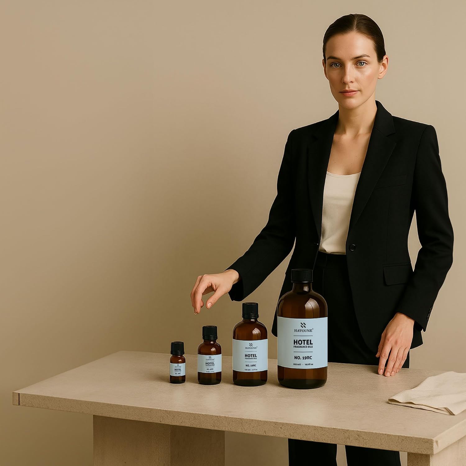 Ridz Hotel Series Premium Diffuser Oil - Luxury Carleton Scent for Ultrasonic Diffusers - 0.34 fl oz