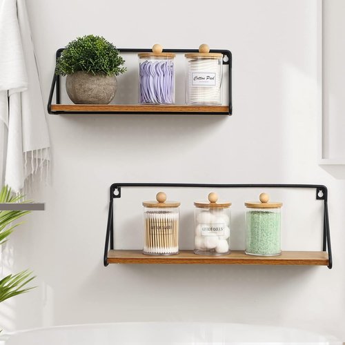 Bamboo Qtip Holders by [Brand Name] - 6-Pack Bathroom Storage for Cotton Balls, Swabs & Floss