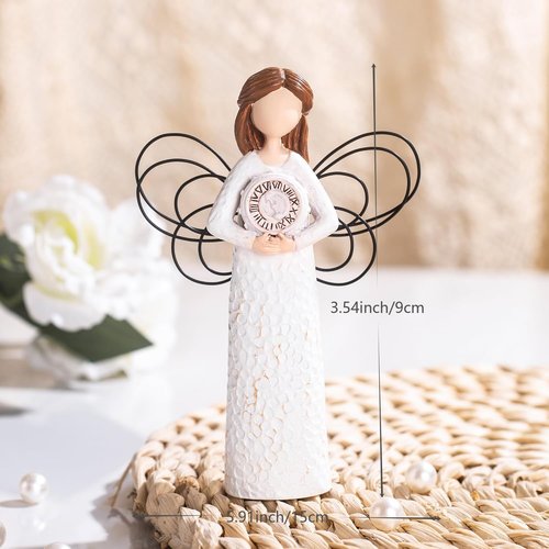 Angel Retirement Gifts for Women - Hand-Painted Figurines | Perfect Celebratory Gifts for Coworkers & Friends