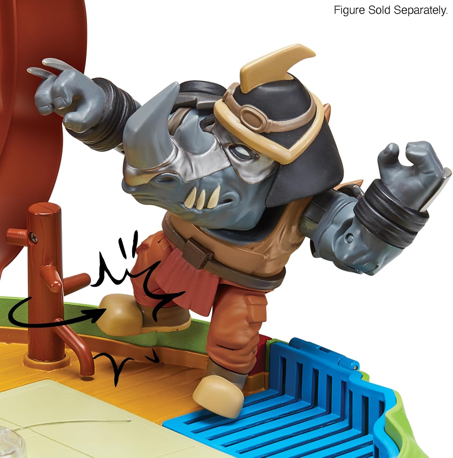Playmates Toys Teenage Mutant Ninja Turtles Playset - Interactive Tales of The Pet Turtle