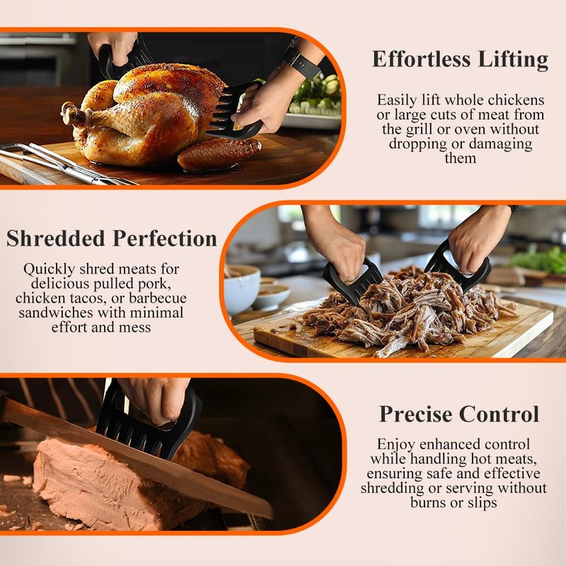 Nonstick Turkey Roaster with 2 Stainless Steel Racks for Baking Turkey, Chicken, Veggies