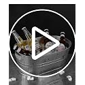 Galvanized Metal Ice Bucket 3 Gallon Beverage Tub with Handles (2 Pack)