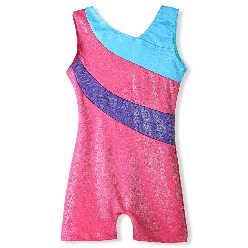 HOZIY Pink Leotards for Girls Gymnastics 4t 5t Biketard Unitard Dance Clothes Clothing