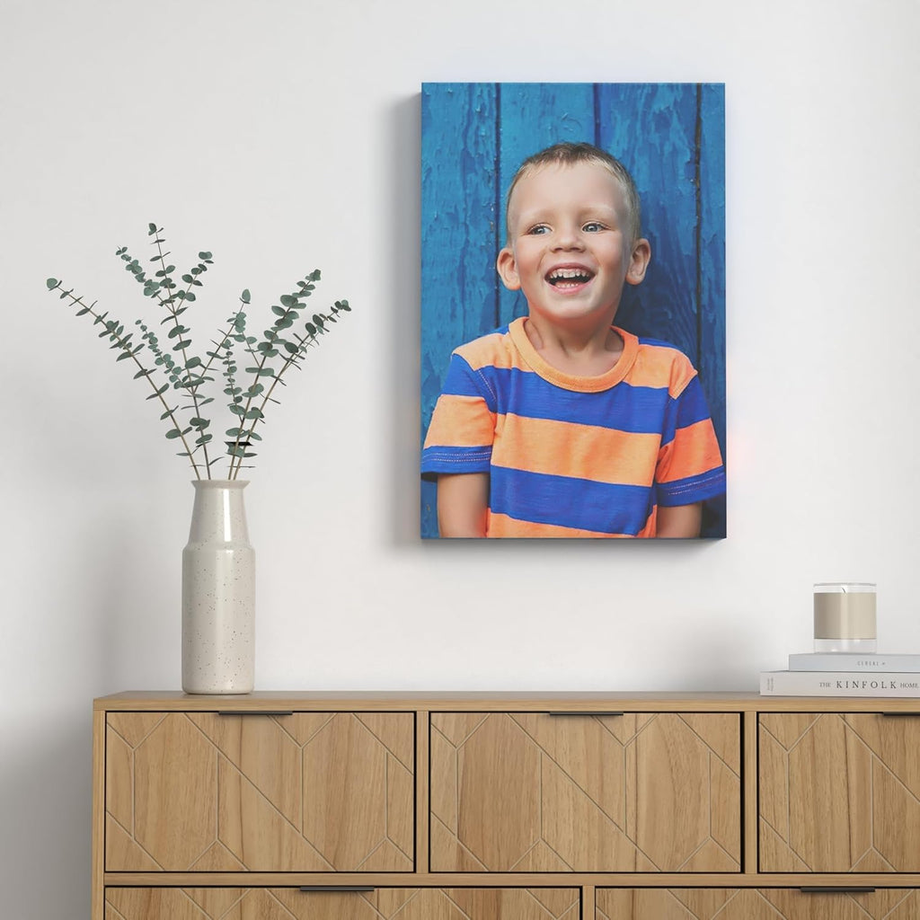 wall26 Personalized Canvas Print - Custom Photo Wall Art | Digitally Printed 24" x 16"