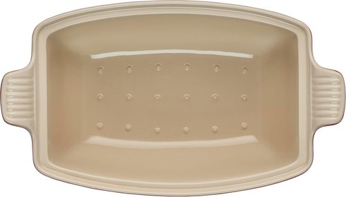 Le Creuset Heritage Stoneware Deep Baker - 4.5 Qt. with Lid in Cerise | Durable & Stylish Cooking