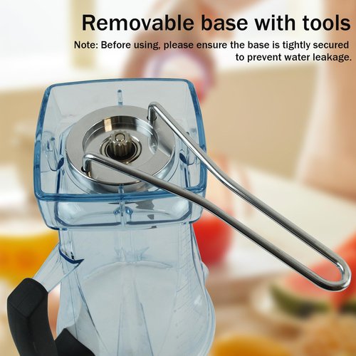 New For Vitamix Blender Pitcher 64oz Container, Replace 5200 5000 6500 7500 Pro500 750 Vita-Prep vm0101 vm0102 vm0103 vm0197 E310 320 asy172 A2300 A3300 etc Container Jar Cup, 1 Year Manufacturer