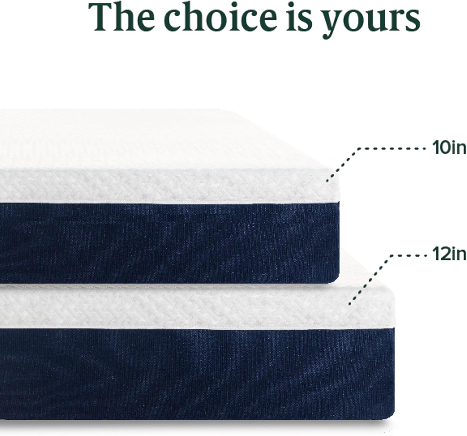 ZINUS 12 Inch King Hybrid Mattress - Cooling Comfort, Medium Firm, Fiberglass Free, Motion Isolation