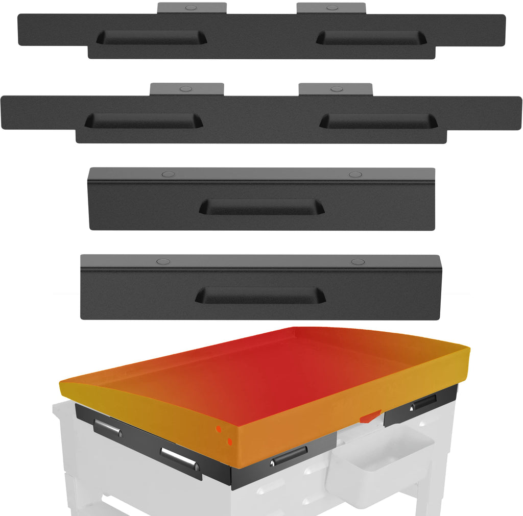 Upgraded Magnetic Wind Guards for Blackstone 22'' Griddle, Fit with Blackstone Griddle Accessories, Protect Flame, Hold Heat, Save Gas, Powder-coated Stainless Steel