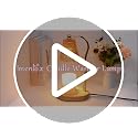 Candle Warmer Lamp with Timer & Dimmer – Adjustable Height Wax Warmer