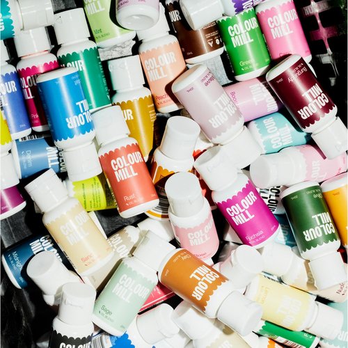 Colour Mill Oil-Based Food Coloring | Complete 60-Color Collection - 20 Milliliters