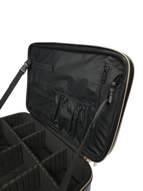 Pleasure Vault Toy Storage for Men and Women, Adult Organizer Case with Adjustable Compartments, Discreet Toy Storage with Lockable Zippers and Cable Organizer for Private Toys