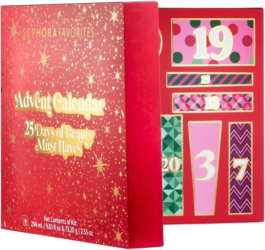 Sephora Favorites Advent Calendar - 25 Days of Beauty Essentials for Radiant Skin