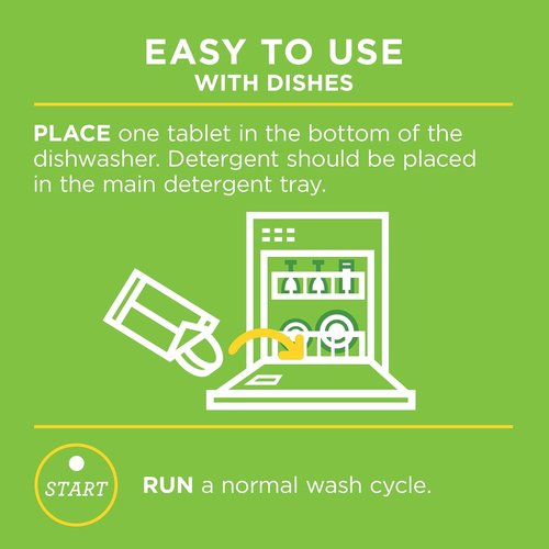 Affresh Dishwasher Cleaner - Eliminate Odors & Grime | 6 Tablets for 6-Month Supply