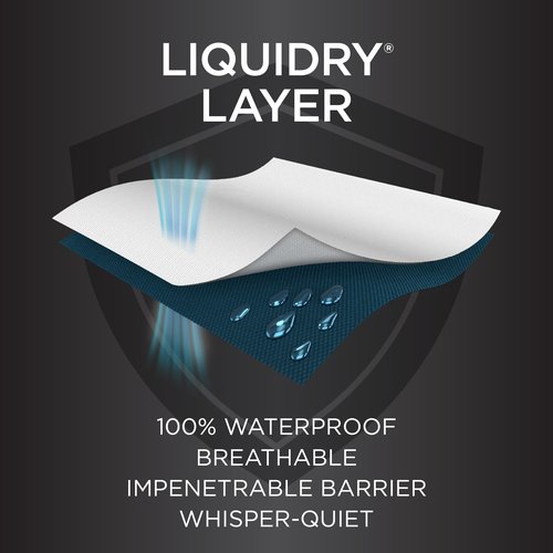 Protect-A-Bed AllerZip Zippered Mattress Encasement Queen, Bed Bug Proof and Dust Mite Proof Six-Sided Mattress Protector, 100% Waterproof Washable Cover, Fits 11"-18" Mattresses
