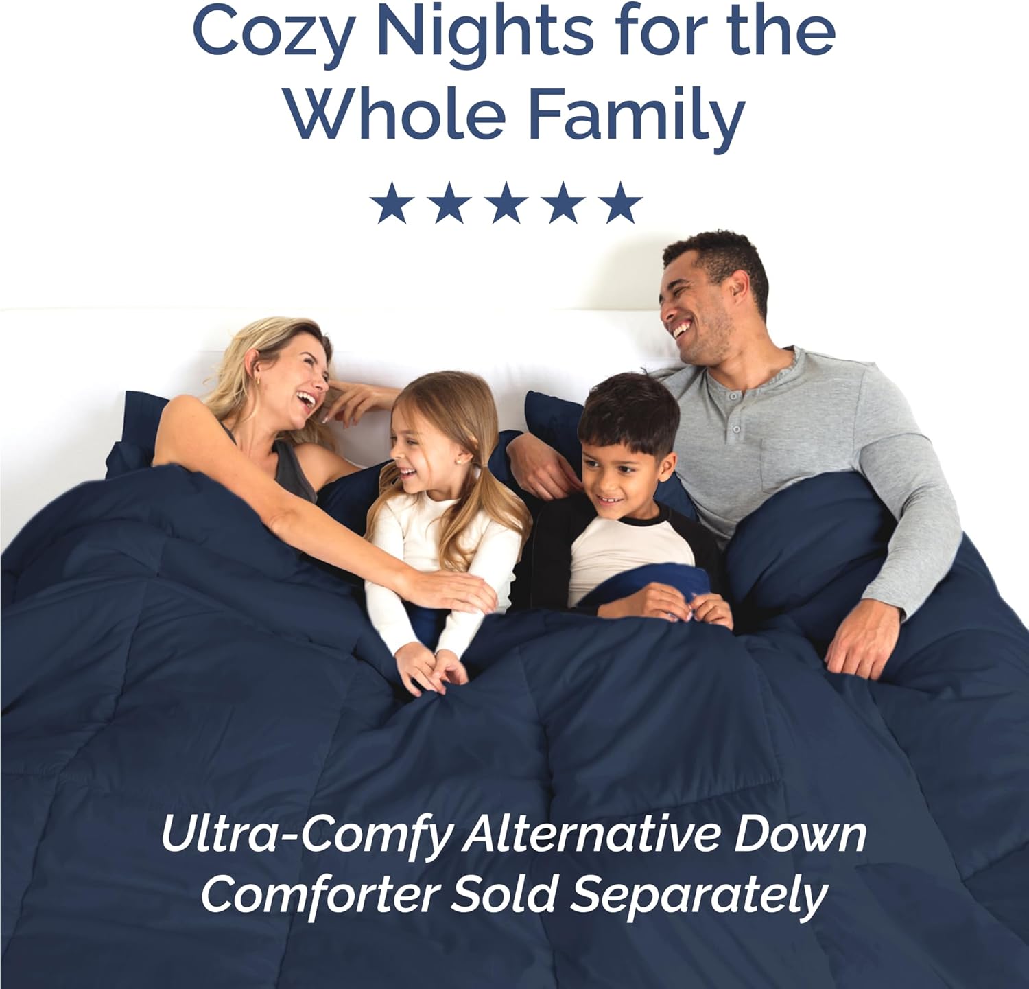 Skiennix Full Size 4-Piece Sheet Set - Ultra-Soft Cooling Bed Sheets - Hotel Luxury Bedding - Deep Pockets - Navy Blue