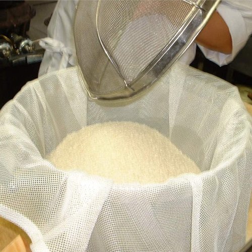 Japanese Rice Cooker Net Sushi Rice Net Mesh Polyester Napkin Reusable Made in Japan (L Size (40"x40")) White