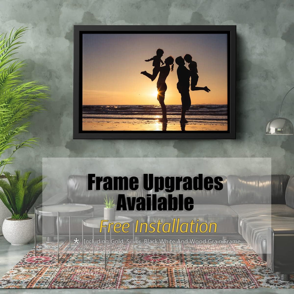 Skiennix Custom Canvas Prints - Personalized Wall Art for Bedroom & Living Room | 7"W x 5"H