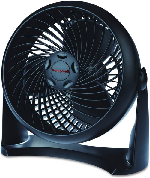 Honeywell HT-900 TurboForce Air Circulator Fan - Powerful Black 2-Pack for Enhanced Airflow