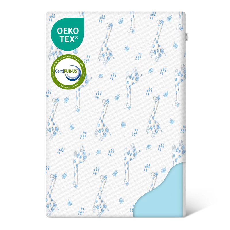 PanKers Pack and Play Mattress 38"x26", Memory Foam Pack N Play Mattresses Pad, Baby Travel Mattress for Pack n Play with Removable Cover