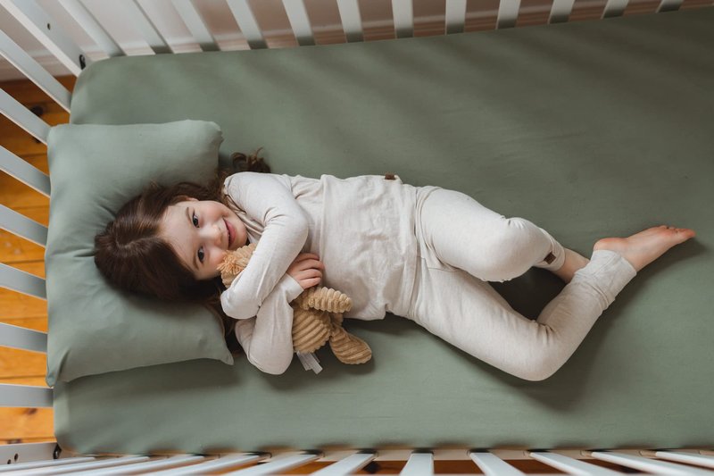 Pobibaby - 2 Pack Premium Toddler Solid Pillowcase Sized 13"x 18" - Ultra Soft Jersey Knit - Crib Pillow, Kids Pillow, Travel Pillow Case Cover (Sage Green)
