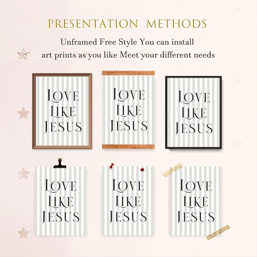 LARTSFRO Coquette Black Bow Wall Art - Inspirational Christian Decor for Teen Girls | 12x16 Inch Set of 4 Unframed