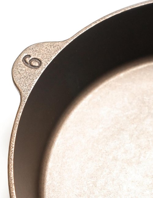 Lancaster Cast Iron Skillet - Pre-Seasoned 8.75-Inch Frying Pan | Made in the USA