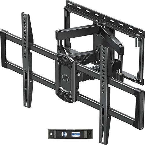 Mounting Dream TV Wall Mount - Full Motion Articulating Bracket for 42-84 Inch TVs | Swivel & Tilt, Max VESA 600x400mm, Supports 100lbs