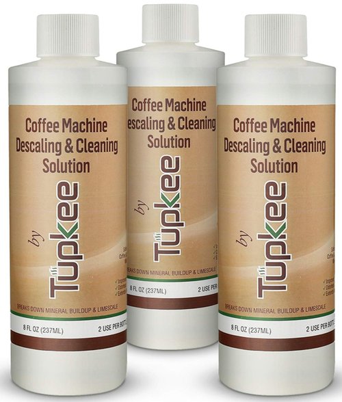Coffee Machine Descaler Descaling Solution – 3 Pack (6 Uses) Compatible with Keurig, Nespresso, Breville, Delonghi, Jura, Ninja - Espresso Coffee Maker Cleaner, Coffee Pot Cleaning Limescale Remover