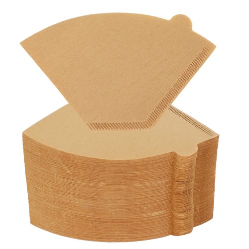 BOARDFEB Coffee Filters #2, 500 Count Coffee Filters Natural Unbleached Disposable Coffee Filters 2 Filter Cone Paper for Coffee Makers