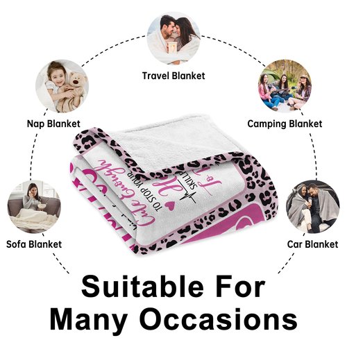 Guqklout Nurse Gifts for Women, Nurse Week Gifts, Xmas Nurses Practitioner Gift for Woman, Labor and Delivery Nurses Appreciation Gift, Nursing Student Present Blanket 60" x 50"