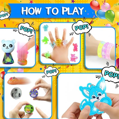 212-Pack Assorted Party Favors | Fun Gift Toy Set for Boys & Girls - Perfect for Events & Celebrations