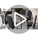 Waterproof Stretch Chair Covers for Dining Room | Set of 4