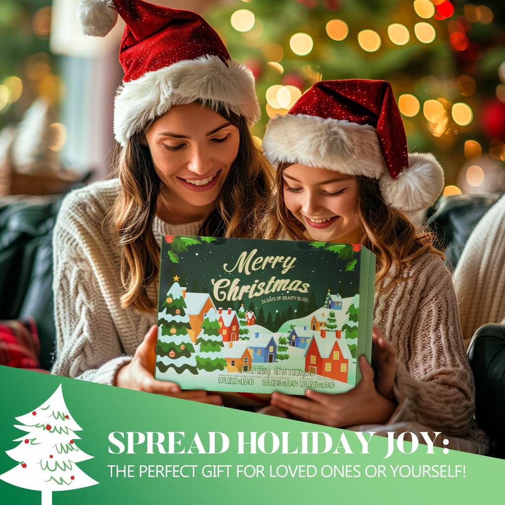 Regine Switzerland Advent Calendar 2025 - 24 Days of Women's Hand Cream & Spa Gifts | Skincare Set for Teens