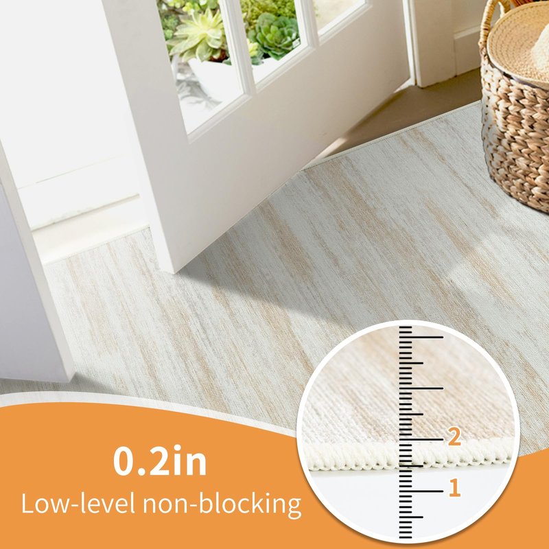 Kitchen Mats for Floor 2PCS, Washable Non Slip Kitchen Rugs Sets,Comfort Standing Rug,Neutral Abstract Absorbent Mat Runner for Kitchen, Floor, Home, Office, Sink, Laundry Living Room Bedroom