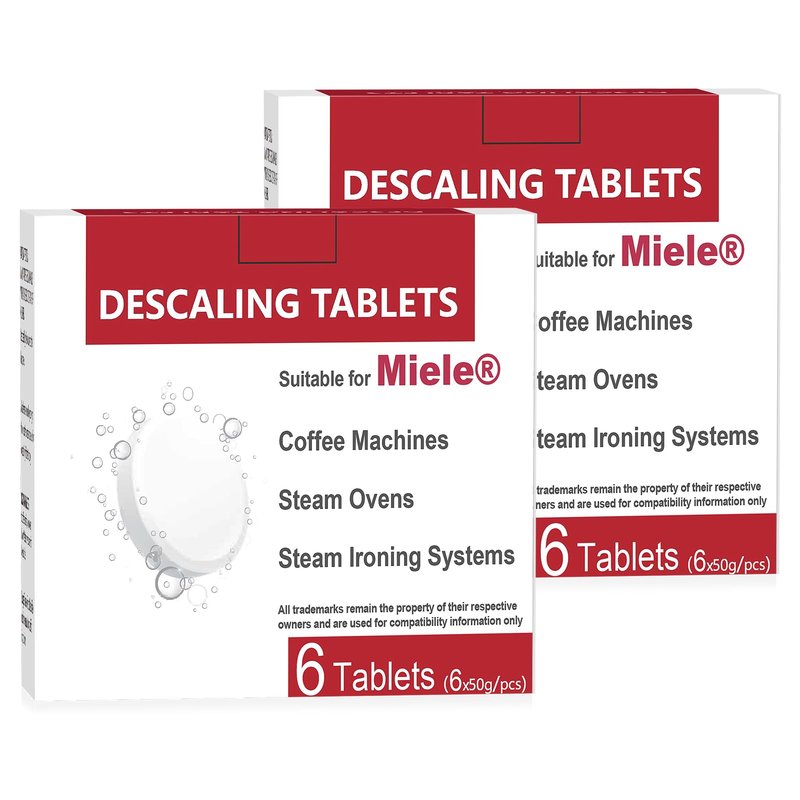 Descaling Tablets Compatible with Miele Descaling Tablets (6 Count)