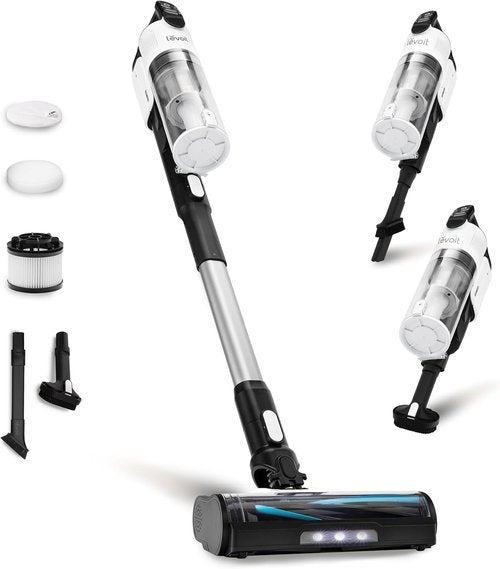 LEVOIT Cordless Vacuum Cleaner - Powerful Suction, Tangle-Resistant Design, Lightweight & Versatile | LVAC-200